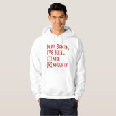Beste kerstman hoodie (Voorkant volledig)