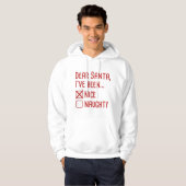 Beste kerstman hoodie (Voorkant volledig)