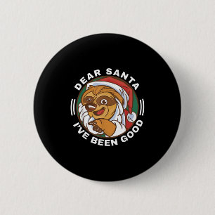 Beste Kerstman Ik Ben Braaf Citaat Klaus Wasbeer Ronde Button 5,7 Cm