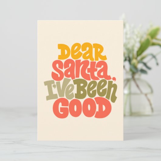 Beste Kerstman Ik Ben Braaf Ontwerp Kaart (Staand voorkant)