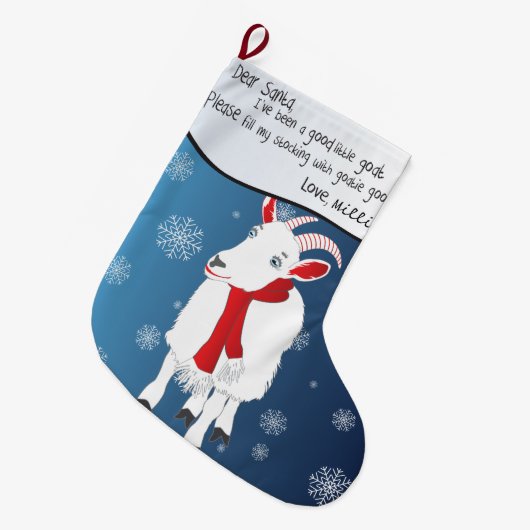 Beste kerstman, ik ben goed grote kerstsok (Voorkant (Hangend))