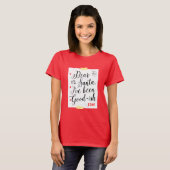Beste Kerstman Ik Ben Redelijk Braaf Grappige Kers T-shirt (Voorkant volledig)