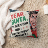 Beste Kerstman, ik ben slecht Kerst Elf Leuk Desig Kussen (Deken)