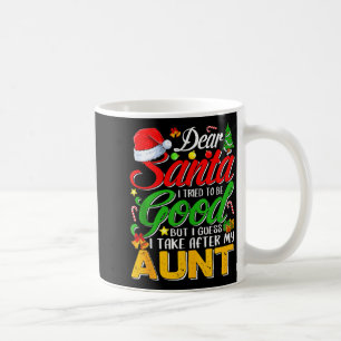 Beste Kerstman, ik heb geprobeerd goed te zijn, ma Koffiemok