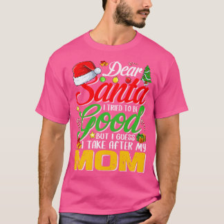 Beste kerstman, ik heb geprobeerd goed te zijn, ma t-shirt