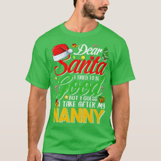 Beste kerstman, ik heb geprobeerd goed te zijn, ma t-shirt