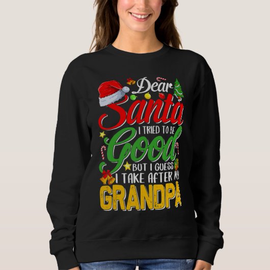 Beste kerstman, ik heb geprobeerd goed te zijn, ma trui (Voorkant)