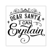 Beste kerstman, ik kan de kerstrubberen stempel ui (Afrduk)