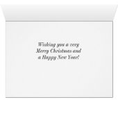 Beste kerstman, ik kan een Kaart gebruiken. (Binnen Horizontaal (Onder))