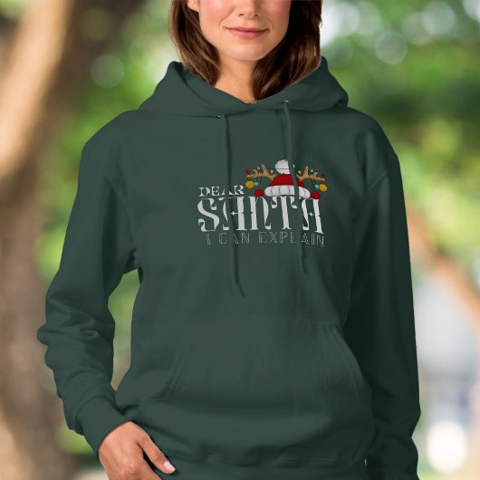Beste Kerstman, Ik kan Grappige Kerst Hoodie uitle
