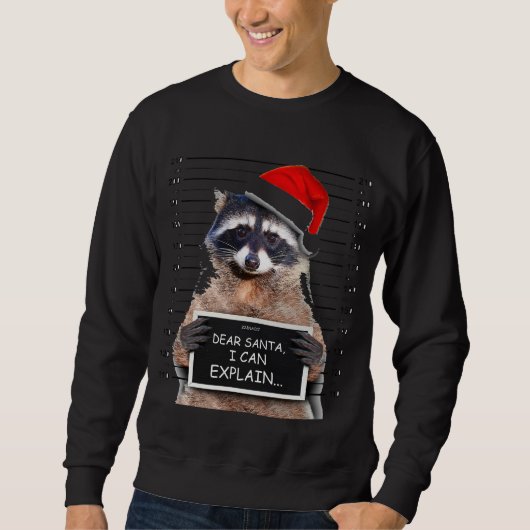 Beste kerstman, ik kan het nog uitleggen. trui (Voorkant)
