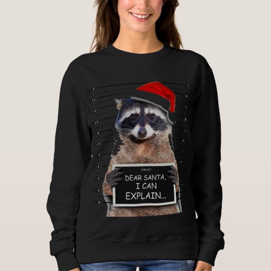 Beste kerstman, ik kan het nog uitleggen. trui (Voorkant)