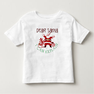 Beste kerstman, ik kan het T-shirt van Toddlers ui