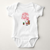 Beste Kerstman, ik kan het uitleggen Baby's Eerste Romper (Voorkant)
