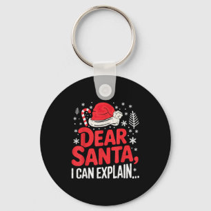 Beste Kerstman Ik Kan Het Uitleggen Funny Christia Sleutelhanger