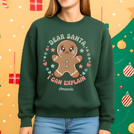 Beste Kerstman, Ik Kan het Uitleggen Funny Christm Trui