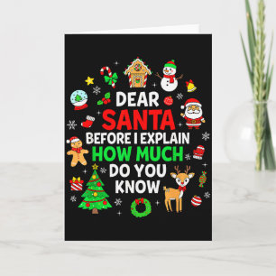 Beste Kerstman Ik Kan Het Uitleggen Grappige Kerst Kaart