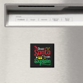 Beste Kerstman Ik Kan Het Uitleggen Grappige Kerst Magneet (Insitu (Vaatwasser))