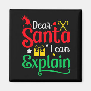 Beste Kerstman Ik Kan Het Uitleggen Grappige Kerst Magneet