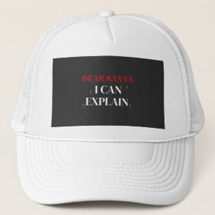 Beste Kerstman Ik Kan Het Uitleggen Grappige Kerst Trucker Pet