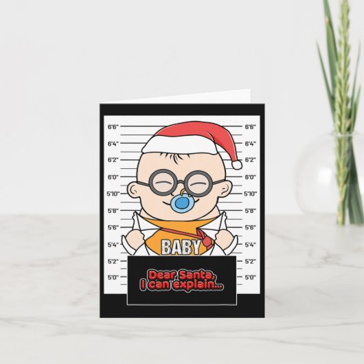 Beste Kerstman, ik kan het uitleggen Kaart (Voorkant)