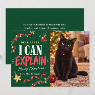 Beste Kerstman Ik Kan Het Uitleggen Katten Kerst F Feestdagenkaart