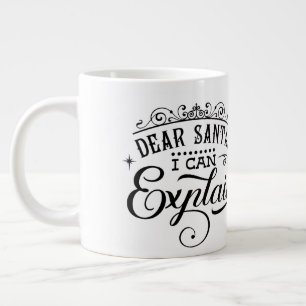 Beste Kerstman, ik kan het uitleggen/Kerstcitaat / Grote Koffiekop