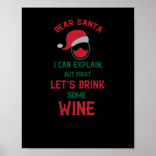 Beste kerstman, ik kan het uitleggen, maar laten w poster
