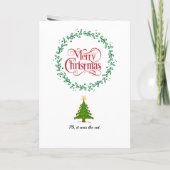 Beste Kerstman Ik Kan Hondsfoto Kerstmis Uitleggen Feestdagen Kaart (Achterkant)