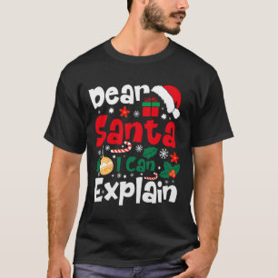 Beste kerstman, ik kan schaamteloze feestdagen uit t-shirt