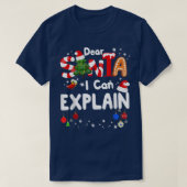 Beste kerstman, ik kan schimmige kerstjongens Kind T-shirt (Design voorkant)