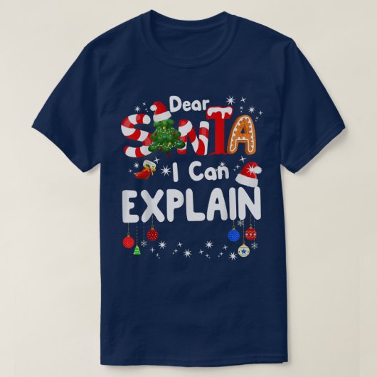 Beste kerstman, ik kan schimmige kerstjongens Kind T-shirt (Design voorkant)