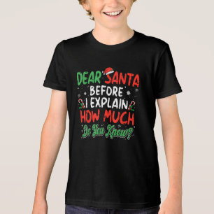 Beste Kerstman Ik Kan Uitleggen Funny Christmas Ki Tri-Blend Shirt