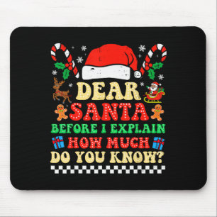 Beste Kerstman Ik Kan Uitleggen Funny Christmas Xm Muismat