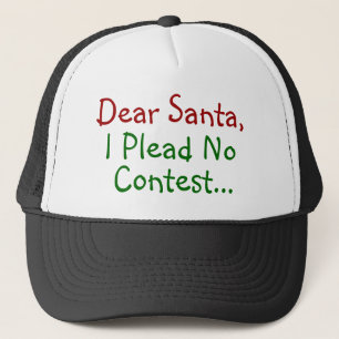 Beste Kerstman Ik Pleit Niet Schuldig - Grappige K Trucker Pet