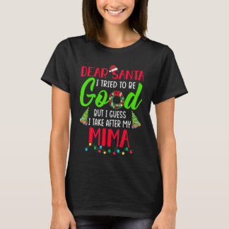 Beste kerstman, ik probeer goed te zijn, maar ik n t-shirt
