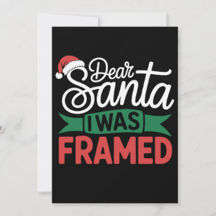 Beste Kerstman Ik Was Er Ingeluisd Kerst Misdadig Kaart