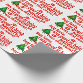 Beste kerstman, ik was goed cadeaupapier (Hoek)