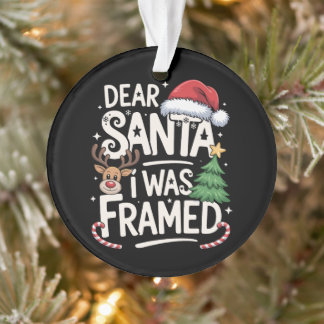 Beste Kerstman Ik Werd Erin Gelokt Kerst Rendier B Ornament