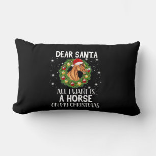 Beste kerstman, ik wil alleen maar een paard op ke kussen