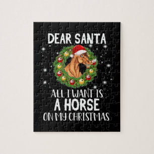 Beste kerstman, ik wil alleen maar een paard op ke legpuzzel