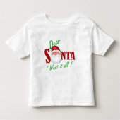 Beste kerstman, ik wil alles. kinder shirts (Voorkant)