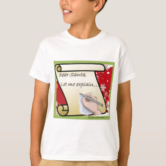 Beste kerstman, ik zal het uitleggen t-shirt