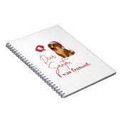 Beste Kerstman, ingelijst Notitieboek (Rechterzijde)