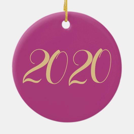 Beste kerstman keramisch ornament (Achterkant)