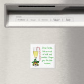 Beste Kerstman Kerstmagneet Magneet (Insitu (Vaatwasser))