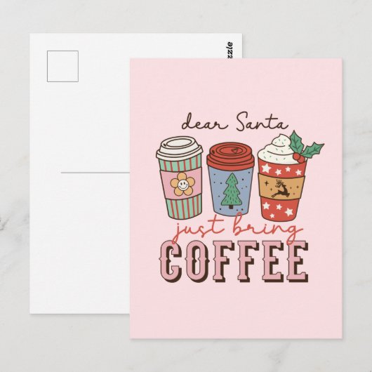 Beste kerstman | Kerstmis Briefkaart (Voorkant / Achterkant)