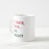 Beste kerstman koffiemok (Voorkant links)