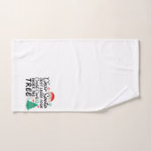 Beste kerstman, laat je creditcard gewoon achter | bad handdoek (Handdoek)