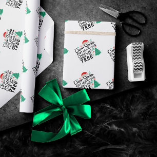 Beste kerstman, laat je creditcard gewoon achter cadeaupapier